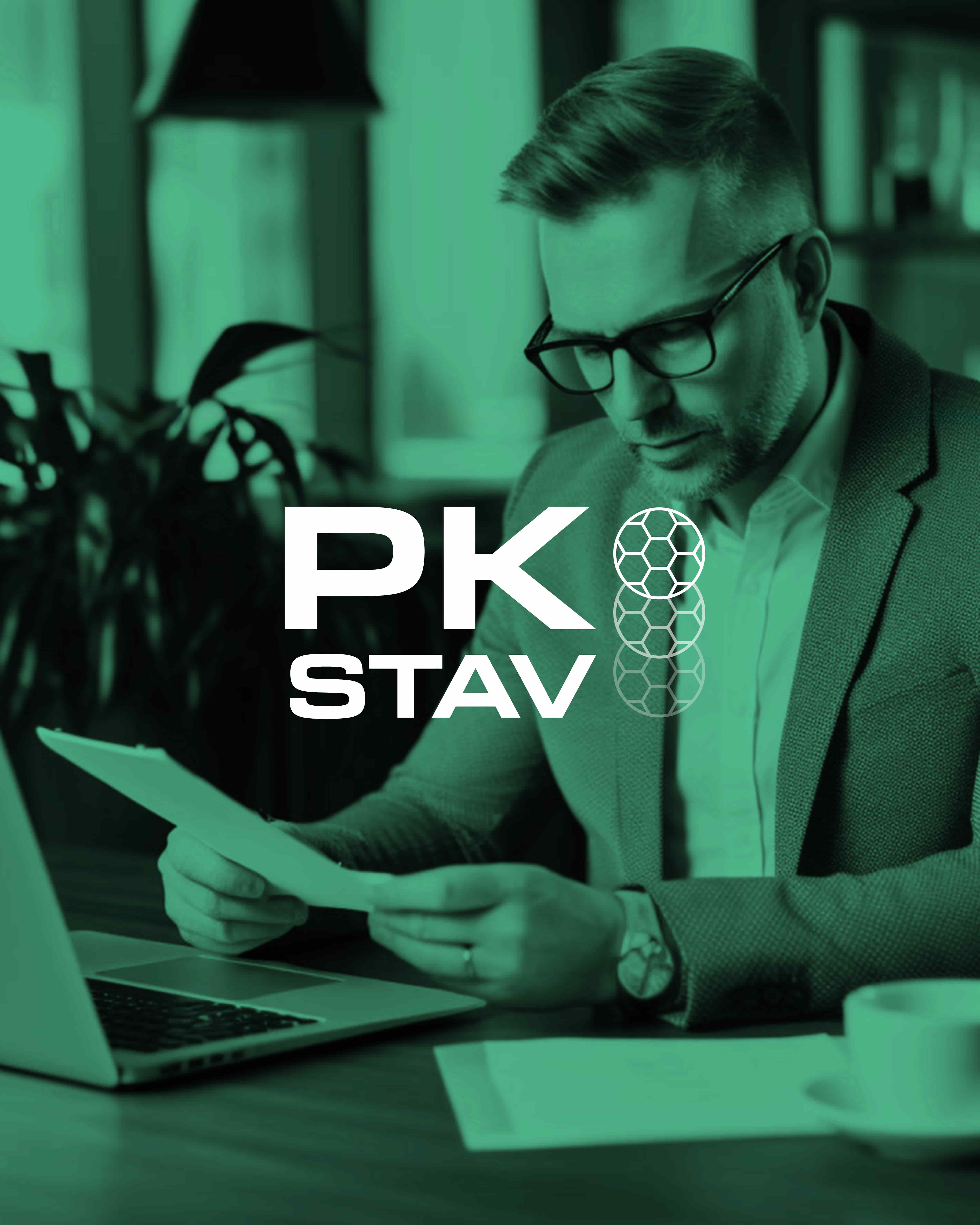 Logo firmy PK STAV