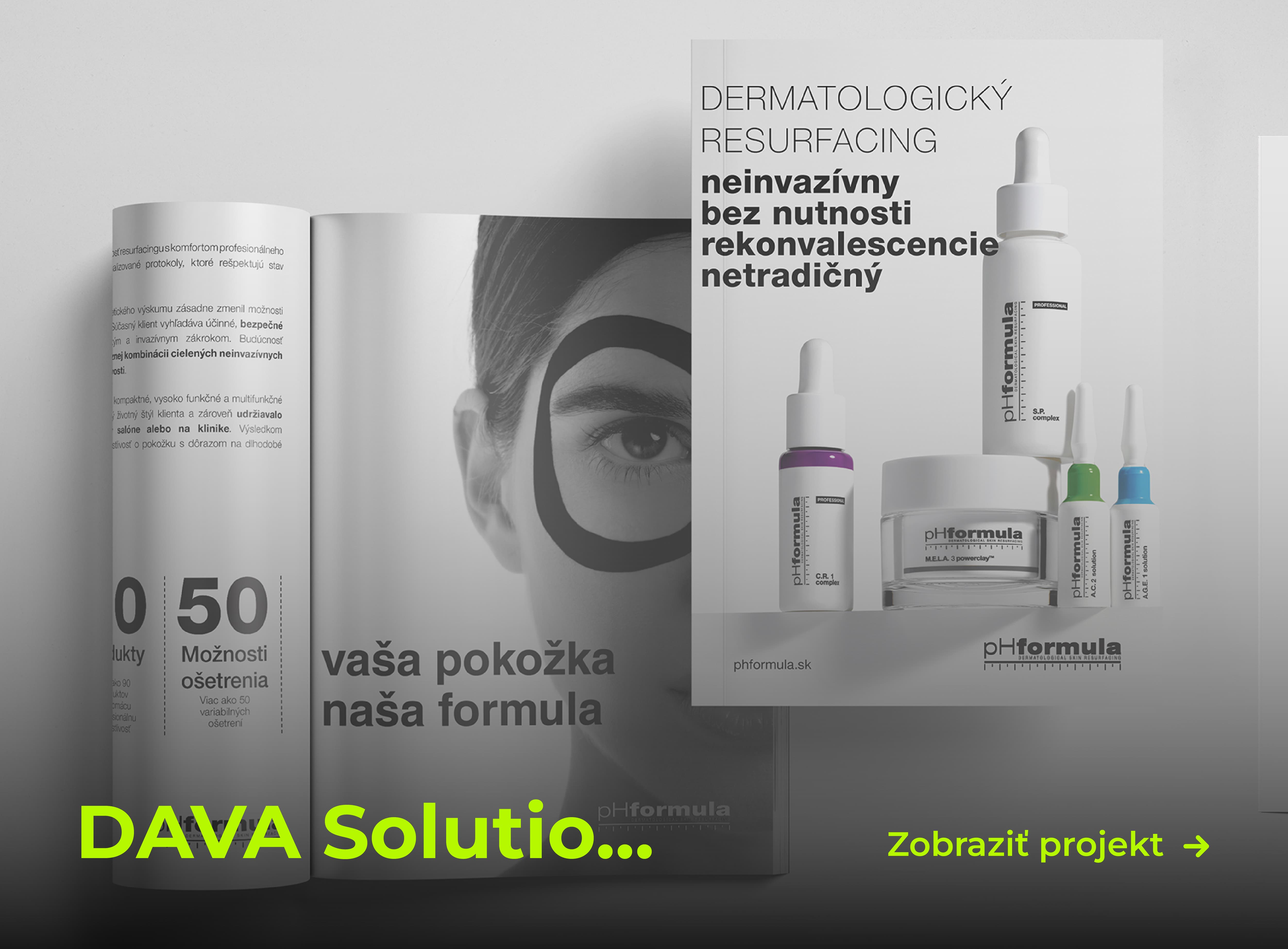 Vizualizácie katalógu pHformula