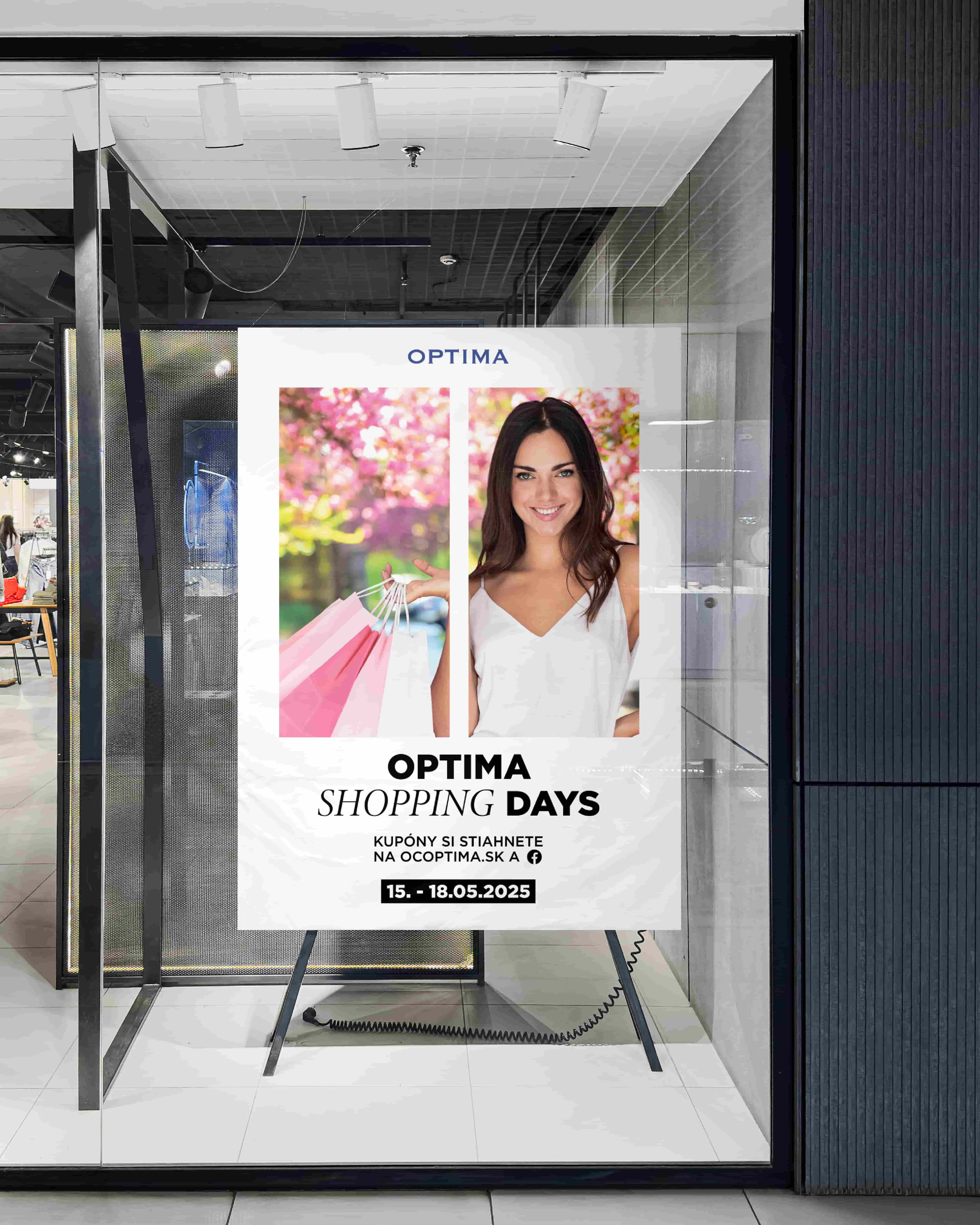 Veľkoformátový plagát OC Optima - Shopping Days