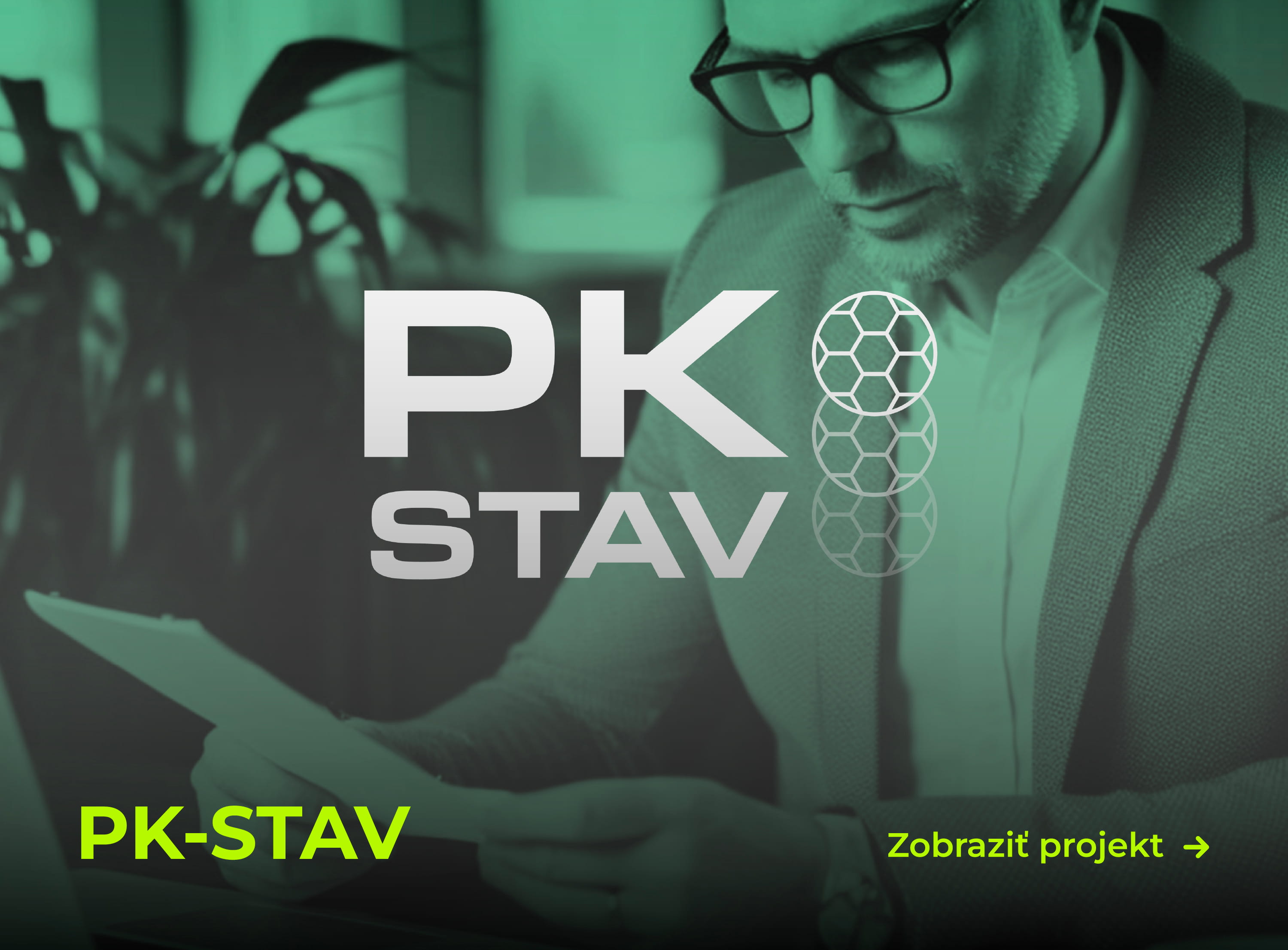 Logo firmy PK STAV
