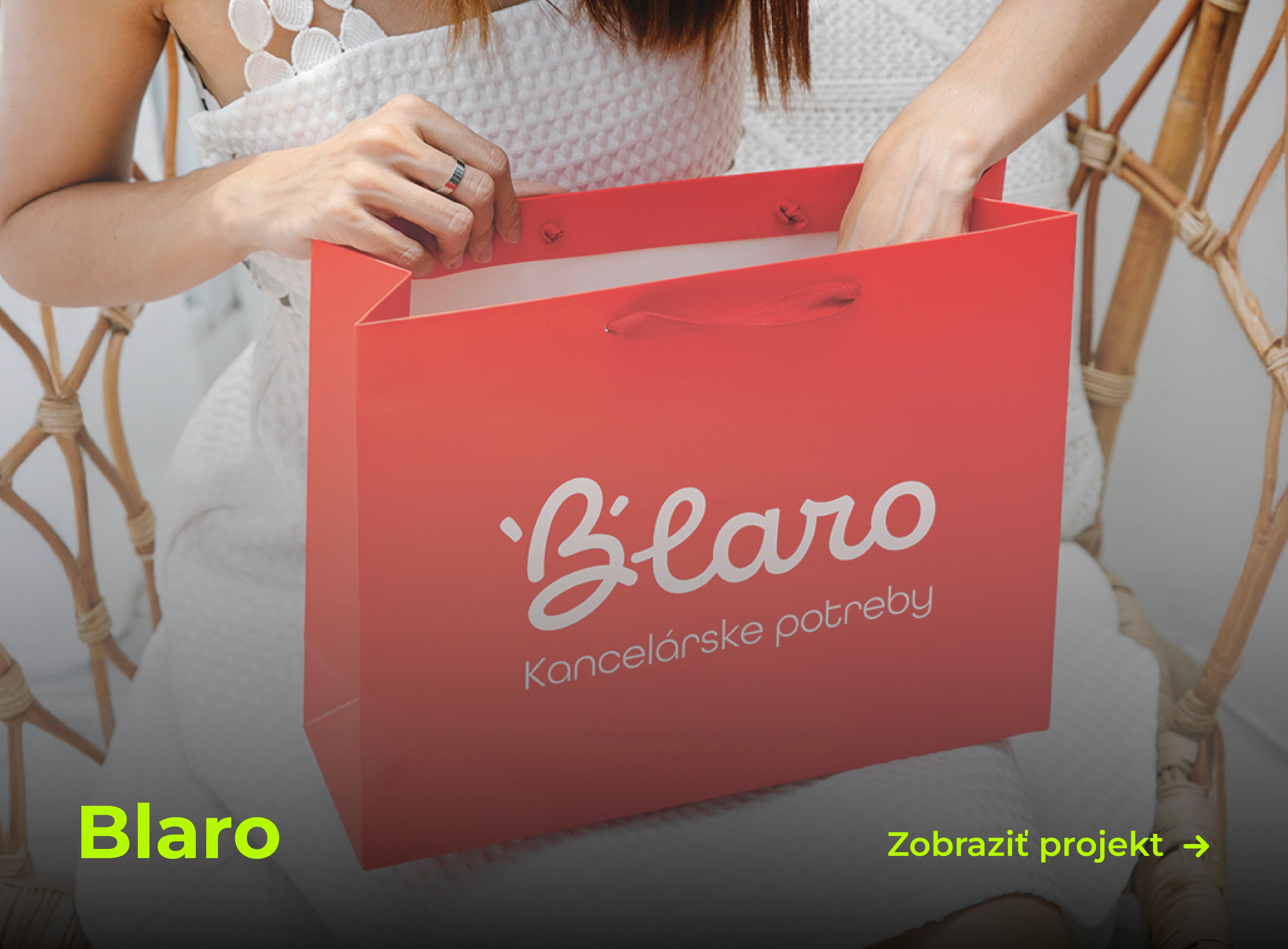 Logo Blaro na taške