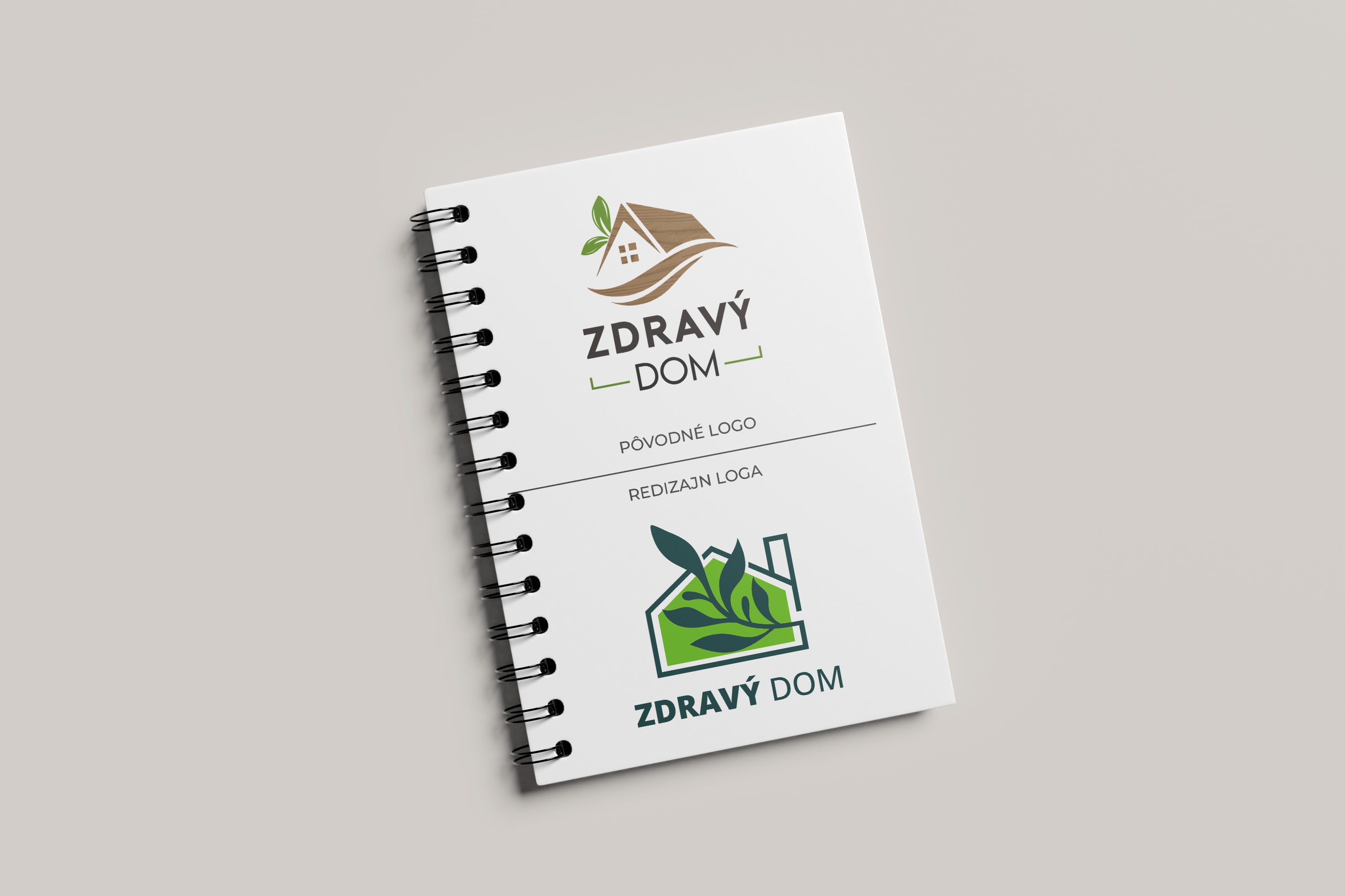 Redizajn Loga Zdravý dom.